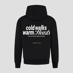Achterkant Oversized Hoodie met Cold Walks print