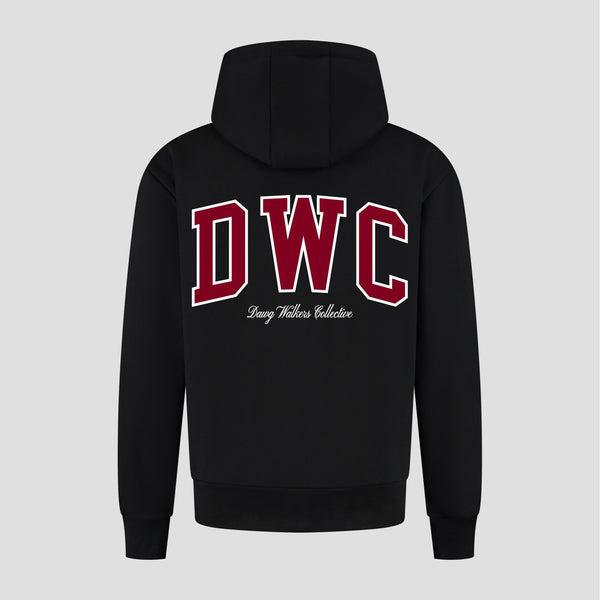 Achterkant Oversized Hoodie met DWC print