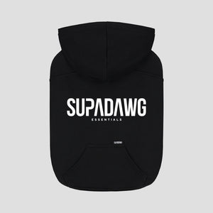 Honden Hoodie met SupaDawg Essentials print