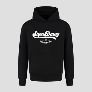 Voorkant Oversized Hoodie met SupaDawg Vintage print